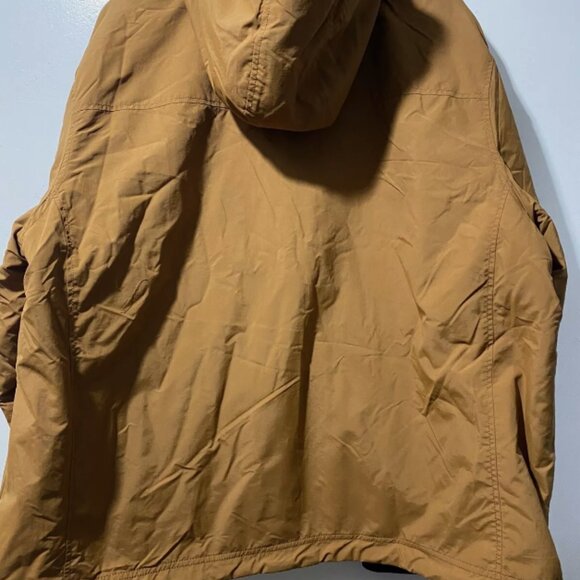 Carhartt Fleece to Nylon Rain Defender Reversible Hoodie Jacket OJ4992-M - Picture 4 of 8